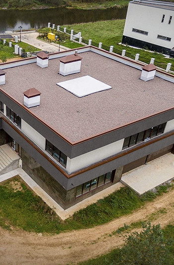 Reconstruction et modification de toits plats, HIMM Building