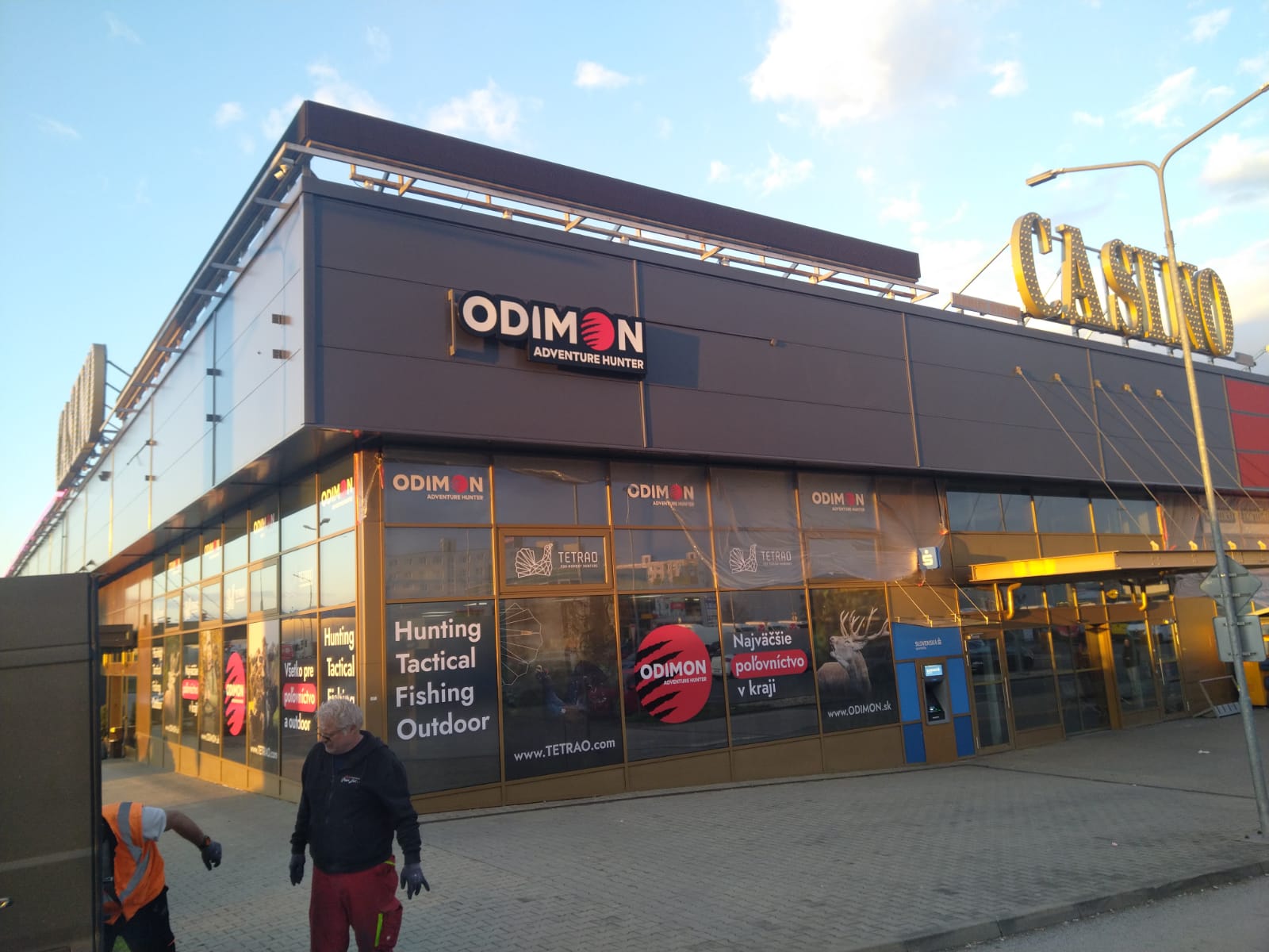 Opláštenie fasády budovy Kasino a ODIMON vo Zvolene