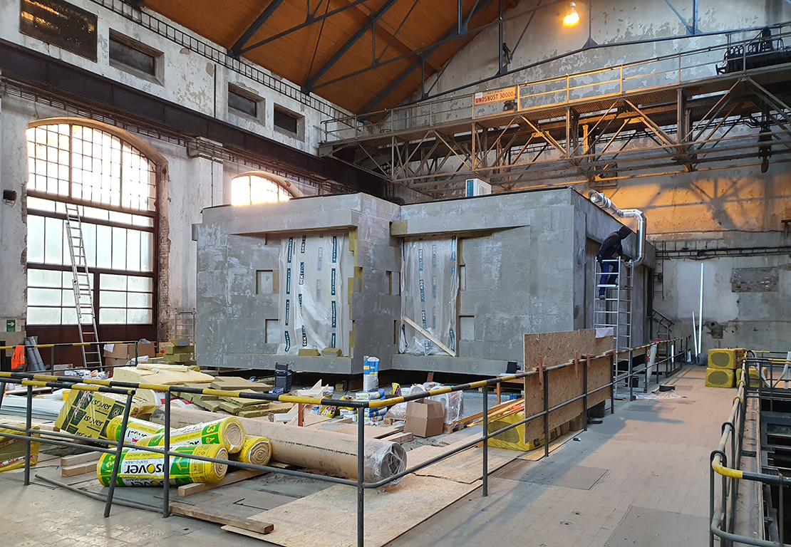 Model room Praha, Projekt von HIMM Building