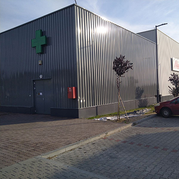TESCO Esztergom, Projekt von HIMM Building